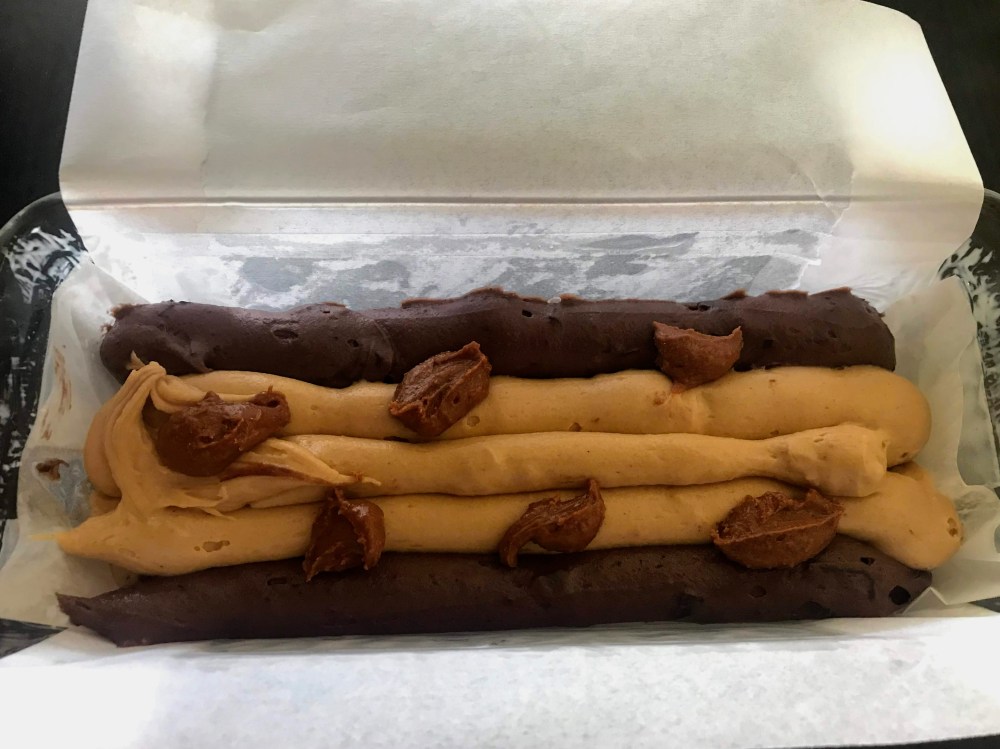 cake marbré cacahuète chocolat